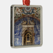ヨーロッパポルトガルオビドス建築カラフル メタルオーナメント (右)