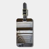 ヨーロッパポルトガルリスボンアーケードの柱 ラゲッジタグ (正面縦)