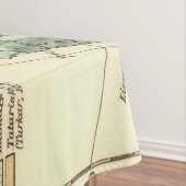 ヨーロッパマップカントリーズワールドアンティーク テーブルクロス (インサイチュ)