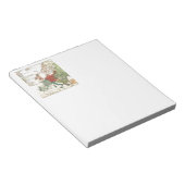 ヨーロッパマップカントリーズワールドアンティーク ノートパッド (アングル)