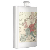 ヨーロッパマップカントリーズワールドアンティーク フラスク (右)