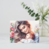 ヨーロッパママ10 ポストカード (スタンド正面)