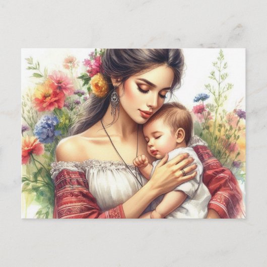 ヨーロッパママ16 ポストカード (正面)