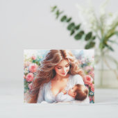 ヨーロッパママ2 ポストカード (スタンド正面)