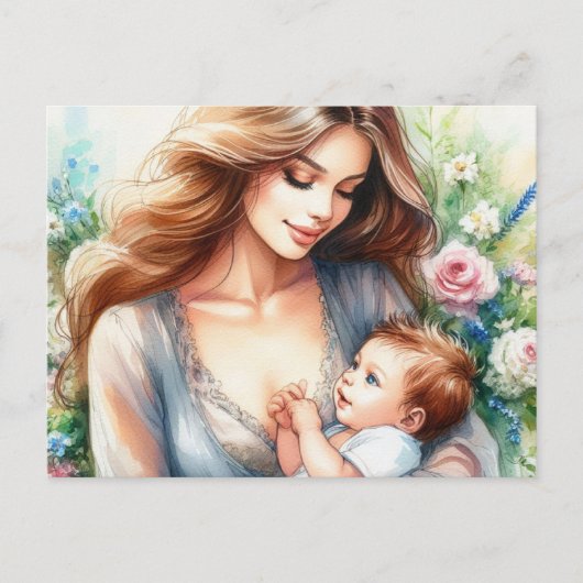 ヨーロッパママ3 ポストカード (正面)