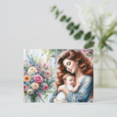 ヨーロッパママ7 ポストカード (スタンド正面)