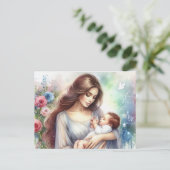 ヨーロッパママ9 ポストカード (スタンド正面)