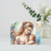 ヨーロッパママ ポストカード (スタンド正面)