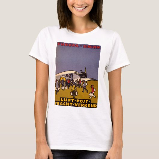 ヨーロッパユニオンルフトポスト Tシャツ (正面)