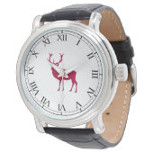 ヨーロッパレッドディアクリスマスまたはスタッグパーティー 腕時計 (アングル)