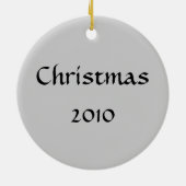 ヨーロッパロビン&ホリー セラミックオーナメント (裏面)