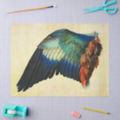 ヨーロッパローラーデューラーの翼 薄葉紙 (クラフト)