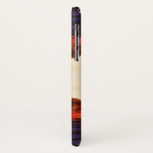 ヨーロッパローラーモノグラムの羽 Case-Mate iPhoneケース (裏面/左)