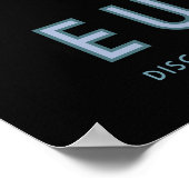 ヨーロッパヴィンテージ宇宙旅行ポスター ポスター (角)