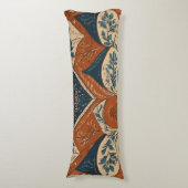 ヨーロッパ伝統的のシームレスなパターン ボディピロー (正面縦)