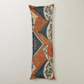 ヨーロッパ伝統的のシームレスなパターン ボディピロー (裏面 (縦))