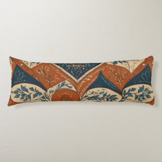 ヨーロッパ伝統的のシームレスなパターン ボディピロー