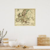 ヨーロッパ古代モダン、 ポスター (キッチン)