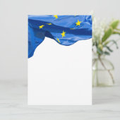 ヨーロッパ国旗の招待 招待状 (スタンド正面)