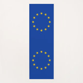 ヨーロッパ国旗を掲げた愛国的なヨガマット ヨガマット (正面)