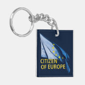ヨーロッパ国民 キーホルダー (正面左)