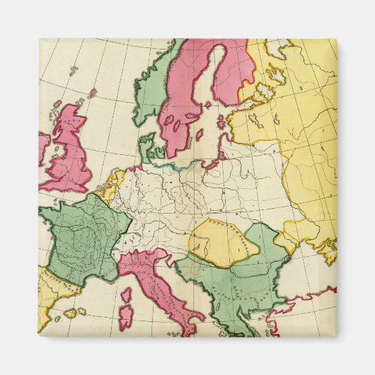 ヨーロッパ地図なし マグネット (正面)