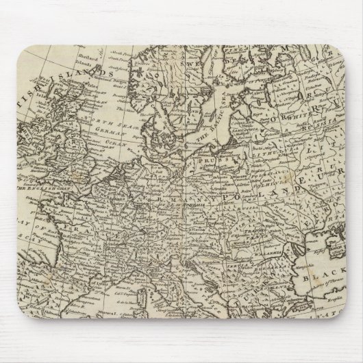 ヨーロッパ地図3 マウスパッド (正面)
