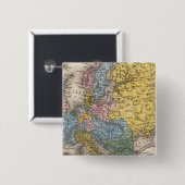 ヨーロッパ地図4 缶バッジ (正面&裏面)