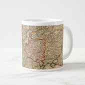ヨーロッパ地図 ジャンボコーヒーマグカップ (正面右)