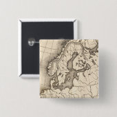 ヨーロッパ地図 缶バッジ (正面&裏面)