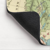 ヨーロッパ地質図 マウスパッド (コーナー)