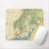 ヨーロッパ地質図 マウスパッド (マウス)