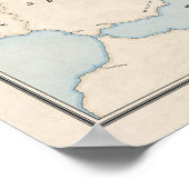 ヨーロッパ外交地図 ポスター (角)