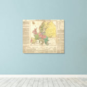 ヨーロッパ宗教地図 キャンバスプリント (インサイチュ (ウッドフロア))
