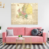 ヨーロッパ宗教地図 キャンバスプリント (インサイチュ (リビング))