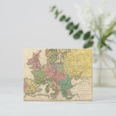 ヨーロッパ宗教地図 ポストカード (スタンド正面)