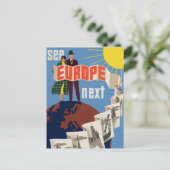 ヨーロッパ旅行はがき ポストカード (スタンド正面)