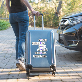 ヨーロッパ旅行を愛する人のために シール