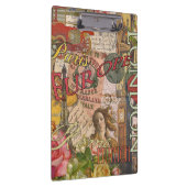 ヨーロッパ旅行ヴィンテージヨーロッパパリフランスアート クリップボード (右)