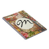 ヨーロッパ旅行ヴィンテージヨーロッパパリフランスアート ノートブック (右側)