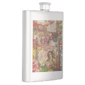 ヨーロッパ旅行ヴィンテージヨーロッパパリフランスアート フラスク (右)