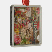 ヨーロッパ旅行ヴィンテージヨーロッパパリフランスアート メタルオーナメント (右)