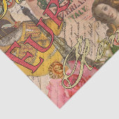 ヨーロッパ旅行ヴィンテージヨーロッパパリフランスアート 薄葉紙 (詳細)