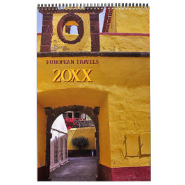 ヨーロッパ旅行写真カレンダー カレンダー