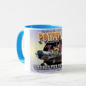 ヨーロッパ無意味な旅行 マグカップ (正面左)