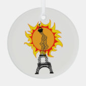 ヨーロッパ熱波 ガラスオーナメント (裏面)