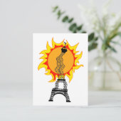 ヨーロッパ熱波 ポストカード (スタンド正面)