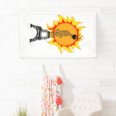 ヨーロッパ熱波 横断幕 (インサイチュ)