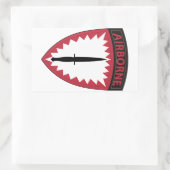 ヨーロッパ特別作戦司令部 長方形シール (バッグ)