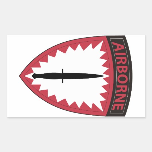 ヨーロッパ特別作戦司令部 長方形シール (正面)